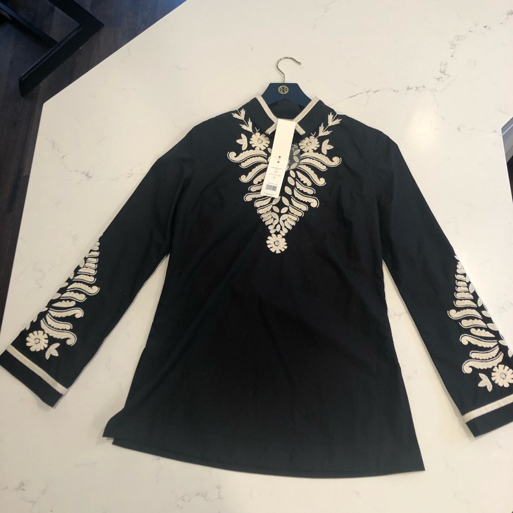 Embroidered Tory Tunic